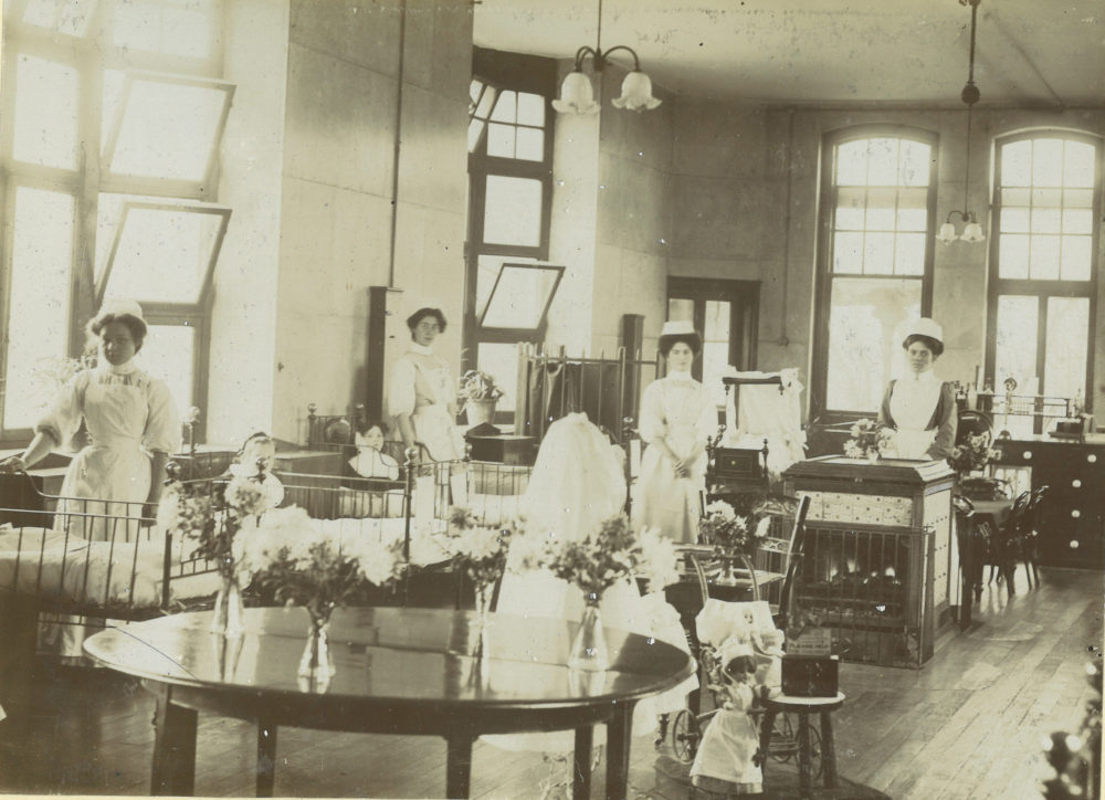 Hospital ward, c. 1890